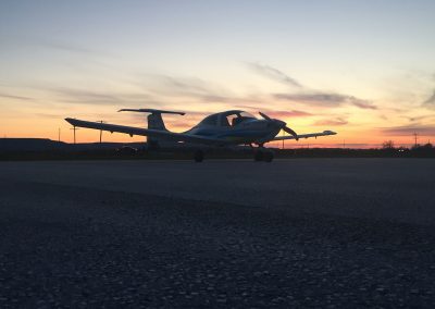 DA40 Sunset MT